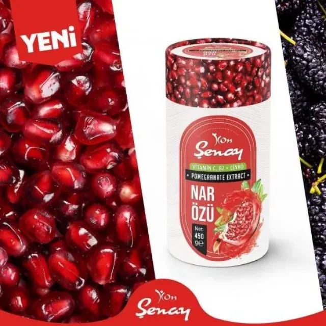 Şenay Nar Pekmezi Özü Kutulu 450 Gr