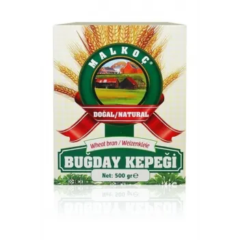 Malkoç Buğday Kepeği 500 Gr 12'li