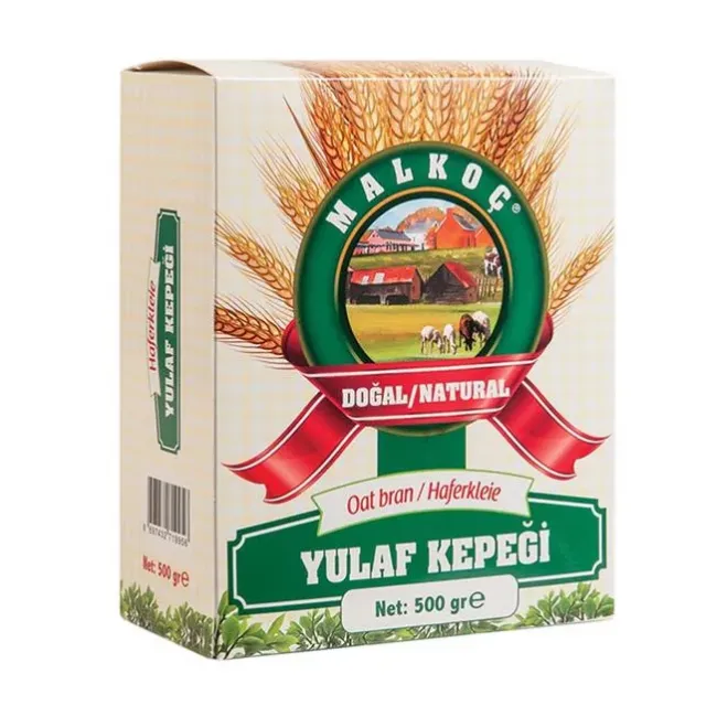 Malkoç Yulaf Kepeği 500 Gr Pk 12'li