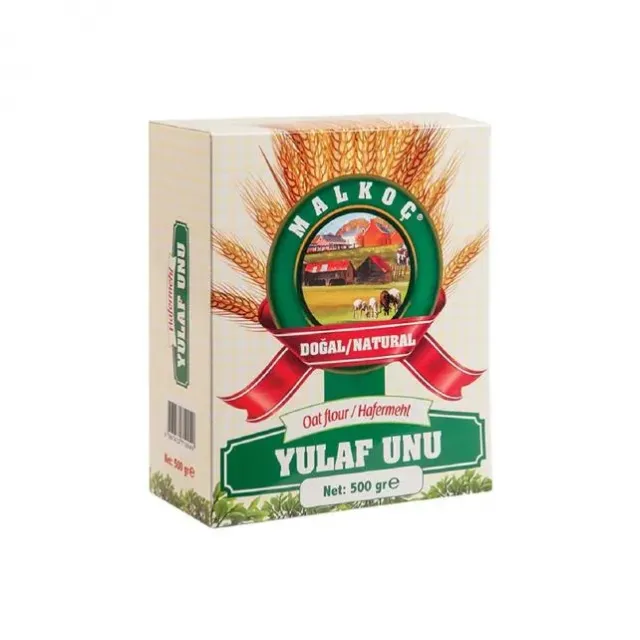 Malkoç Yulaf Unu 500 Gr Pk 12'li