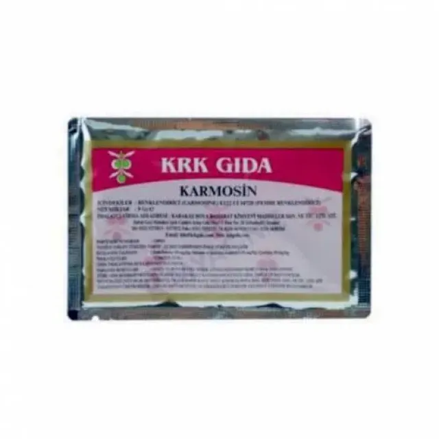 Krk Gıda Boyası Pembe(karmosin) E122