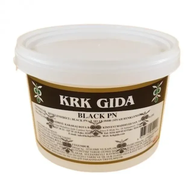 Dökme Gıda Boyası Siyah Pn E151