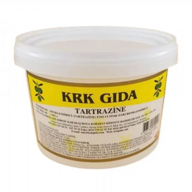 Dökme Gıda Boyası Sarı Tartrazıne E102