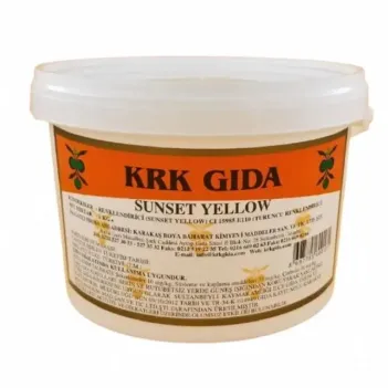 Dökme Gıda Boyası Turuncu Sunset Yellow E110