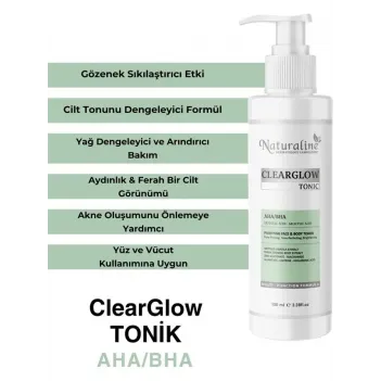 Naturaline Clearglow Yüz&vücud Toniği 100 Ml