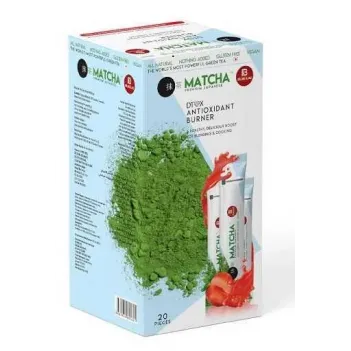 Çilekli Matcha Detox Çayı  20 Li Şase
